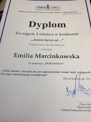 Dyplom Emilii