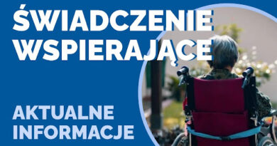 Świadczenie Wspierające. Aktualne Informacje.